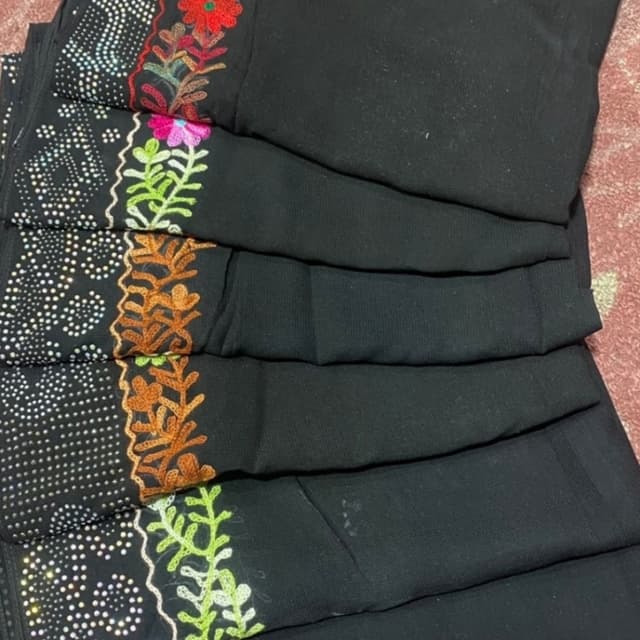 Chiffon nag matha patti stoler