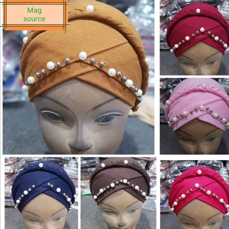 Turban hijab caps