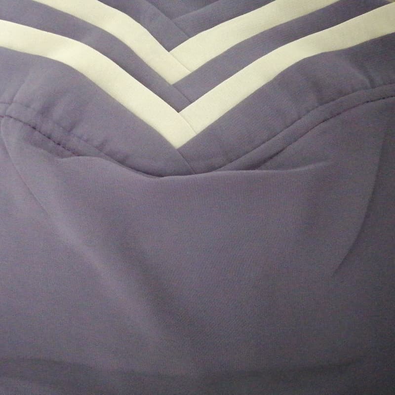 Double shade criss cross Ready to wear burgandy and fawn