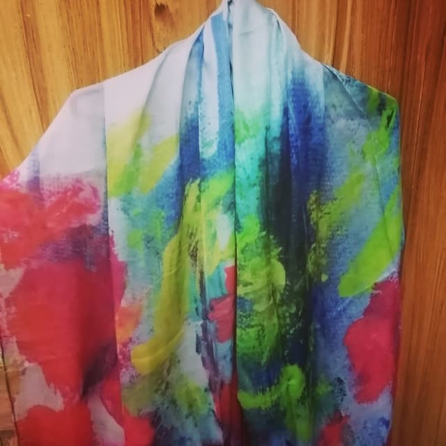 Lawn tie and die stoler multi