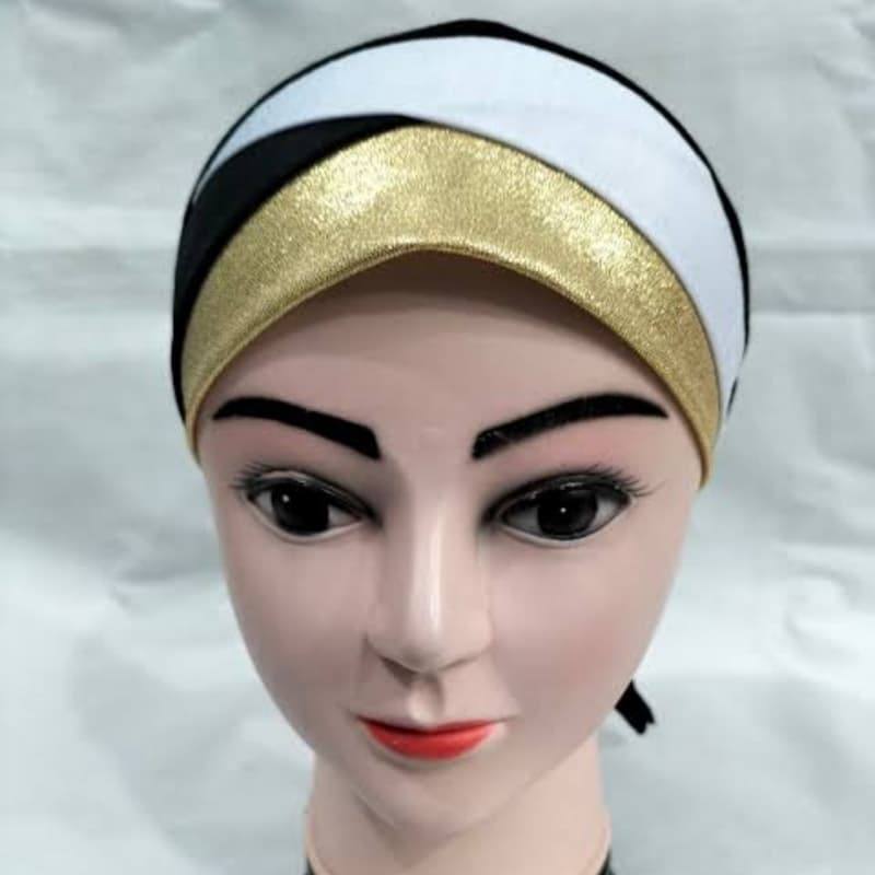 3D fancy hijab caps