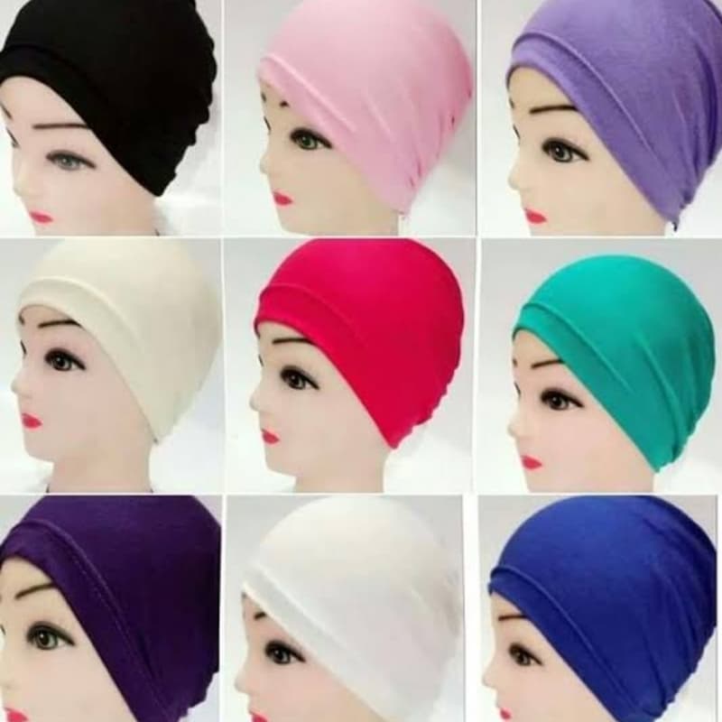 Cotton hijab caps