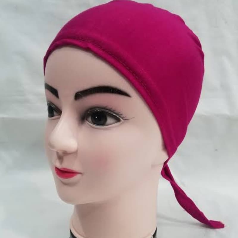 Cotton hijab caps
