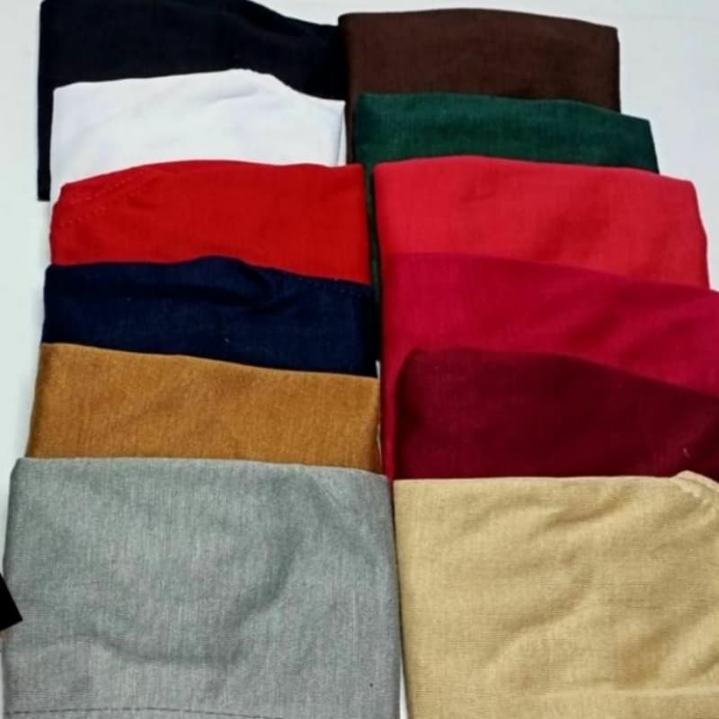 Jersey cotton hijab caps