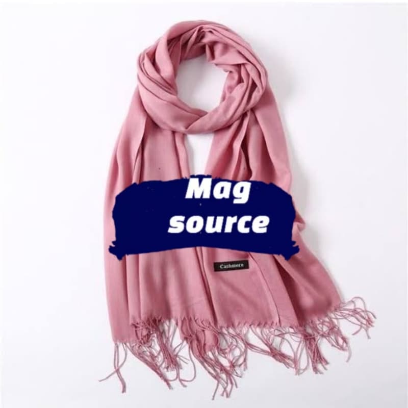 Cashmere stoler light pink