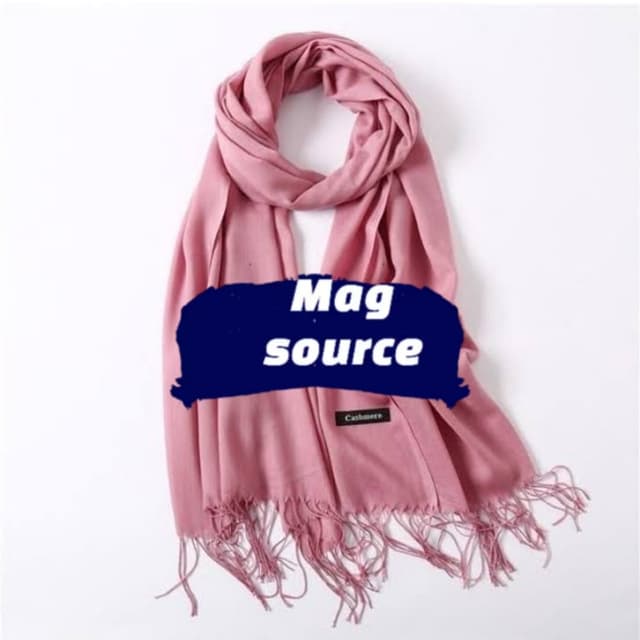 Cashmere stoler light pink