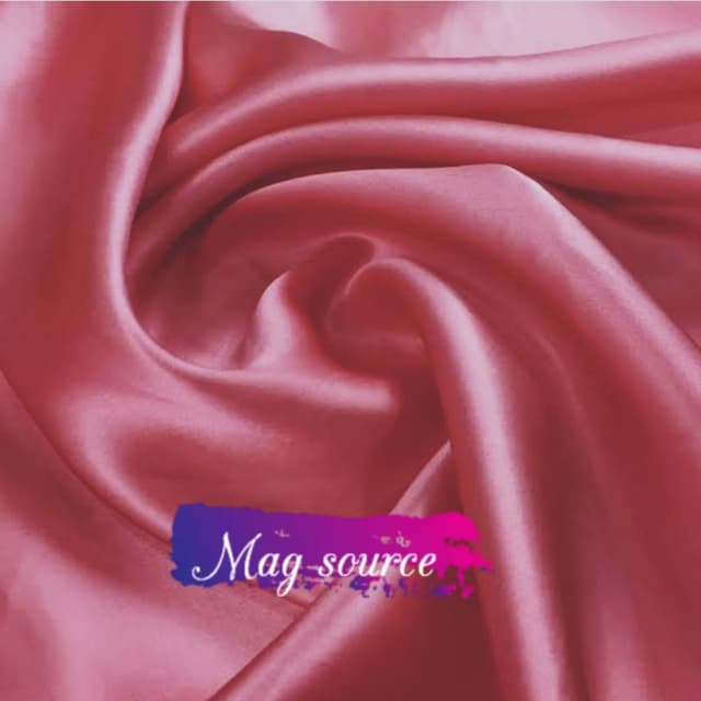 Silky chiffon stoler shocking pink