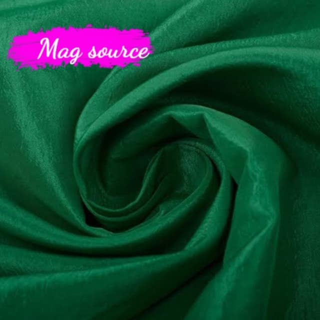 Silky chiffon stoler bottle green