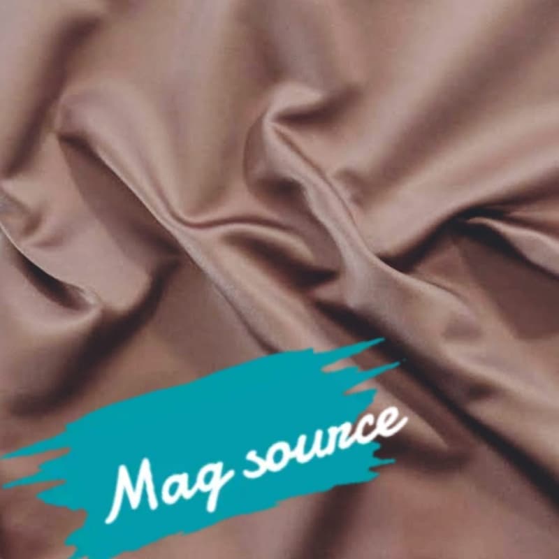 Silky chiffon stoler bronze