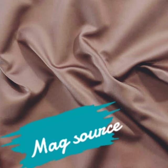 Silky chiffon stoler bronze